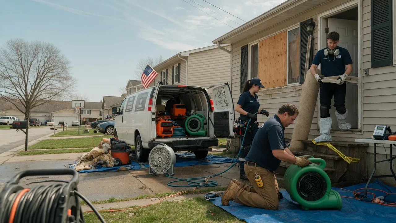 Water Damage Restoration in Barnhill, IL near me